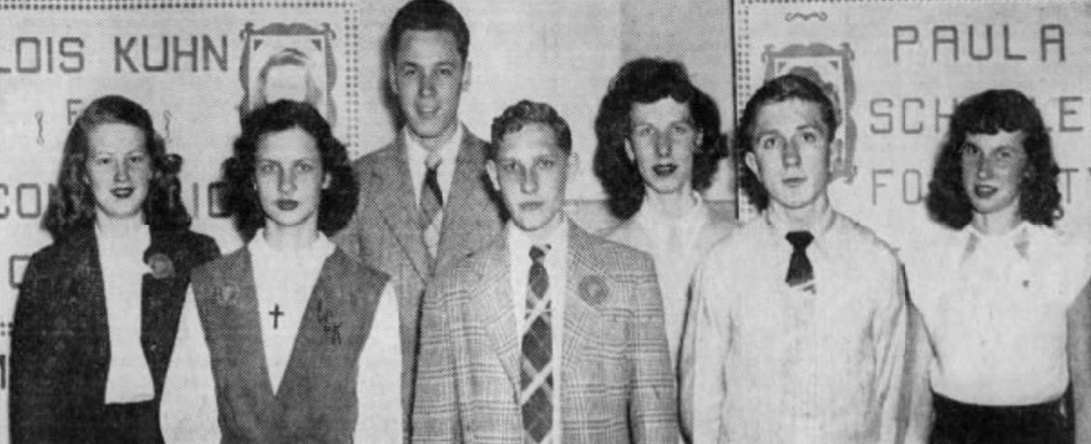 Student mayor, 1946